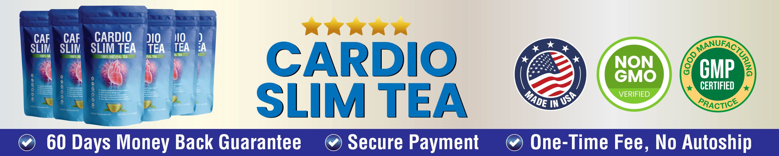 Cardio Slim Tea certificates